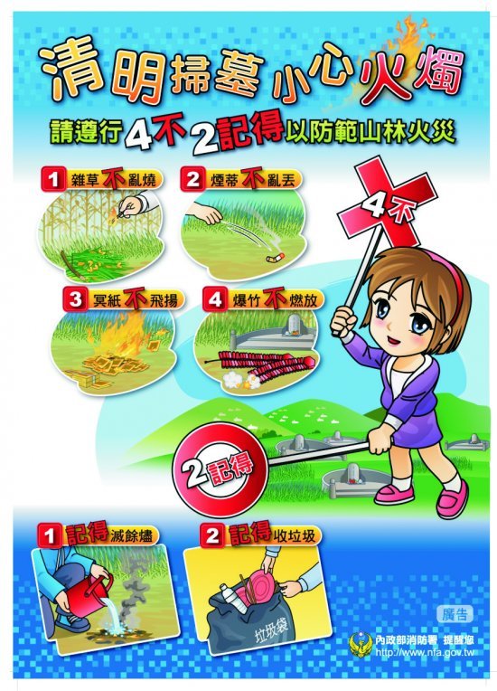 魚池消防隊海報宣導