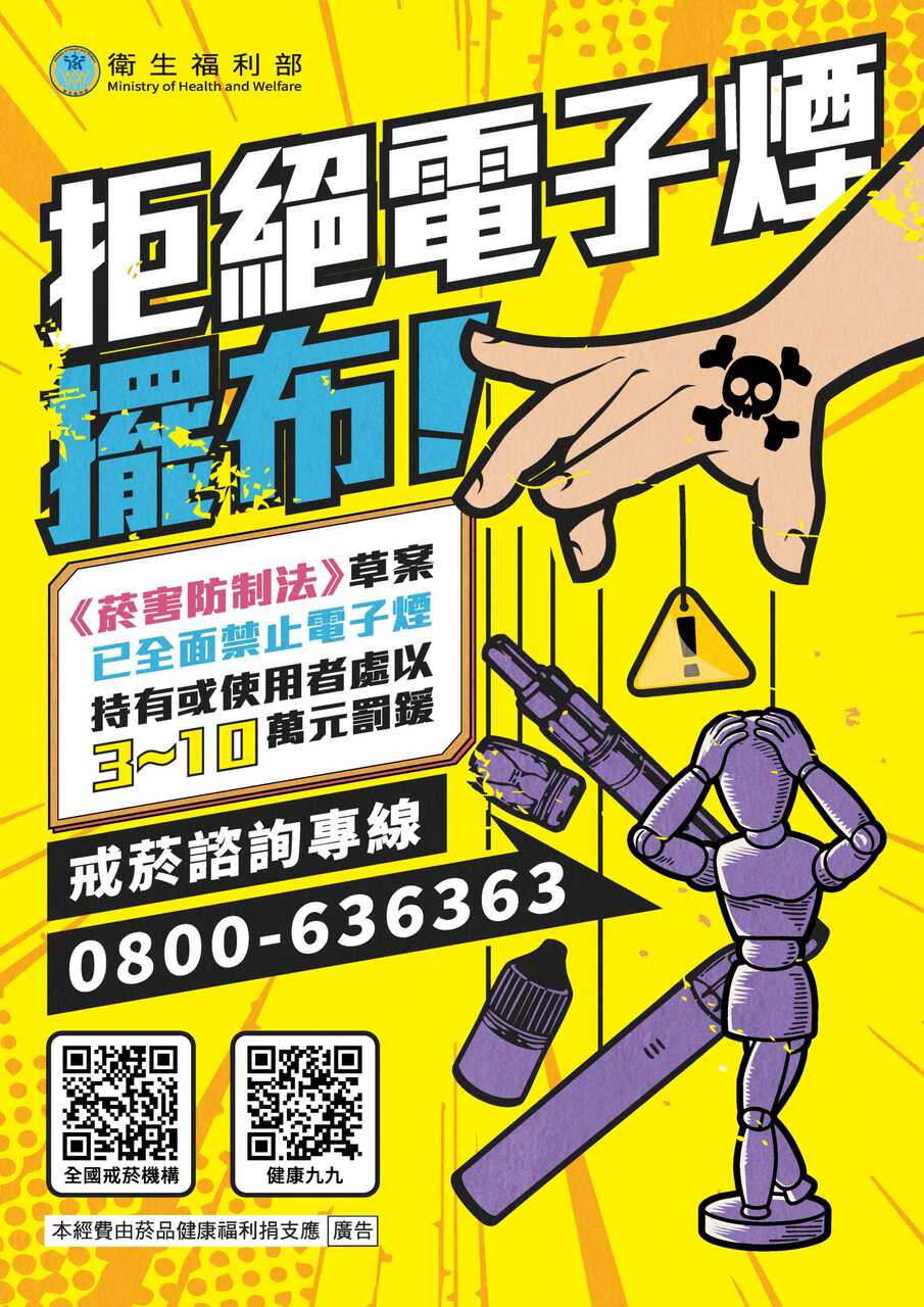 電子煙回收桶全台回收據點(含QR code)